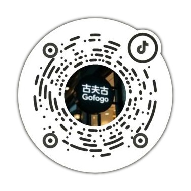 古夫古茶抖音官方号二维码 - 扫码关注抖音小店购茶