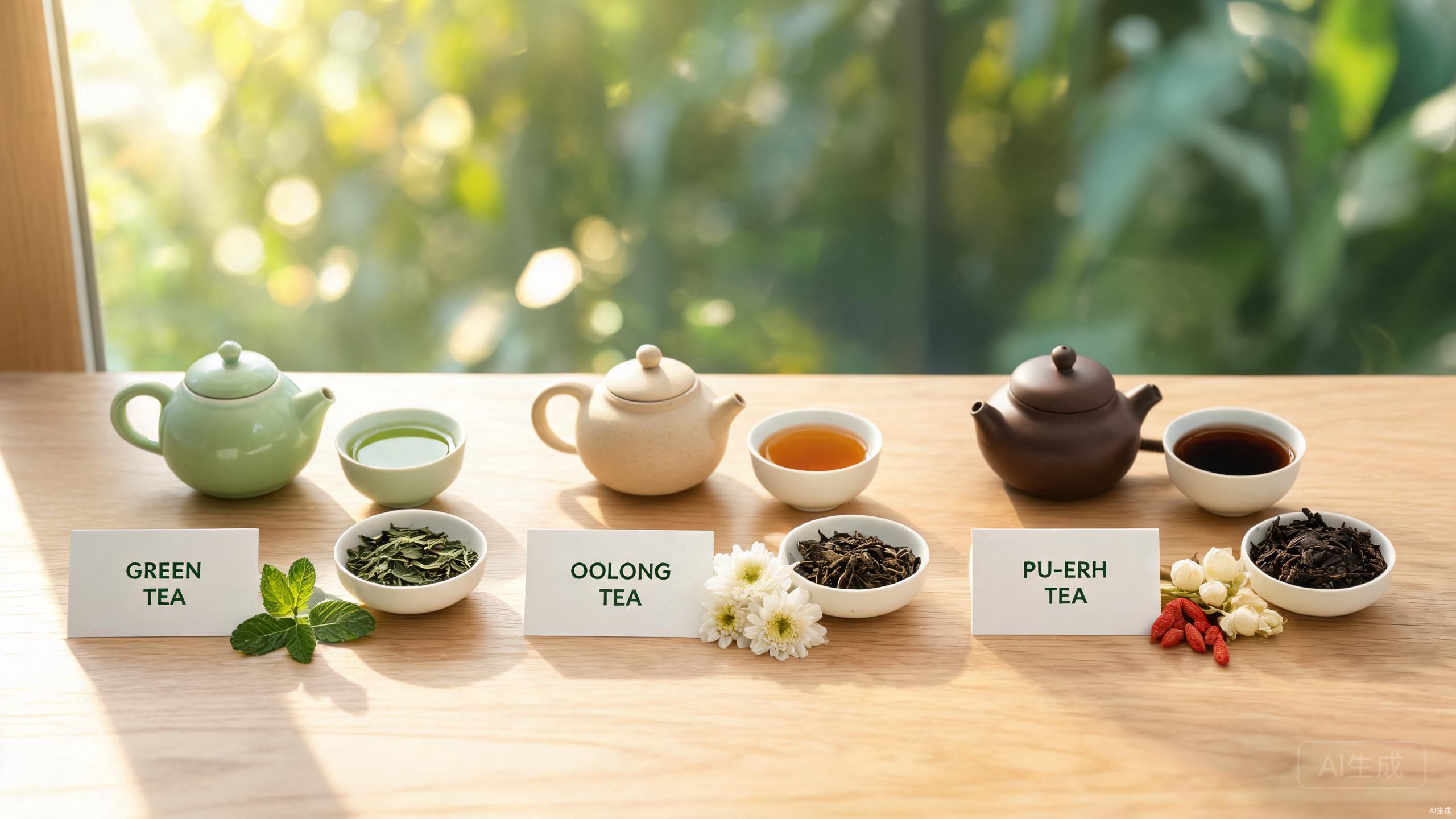 不同茶类适合不同体质